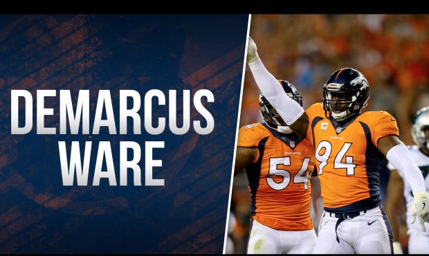 Linebacker/defensive end DeMarcus Ware is No. 2 on Sports Radio 104.3 The Fan’s top free agent si...