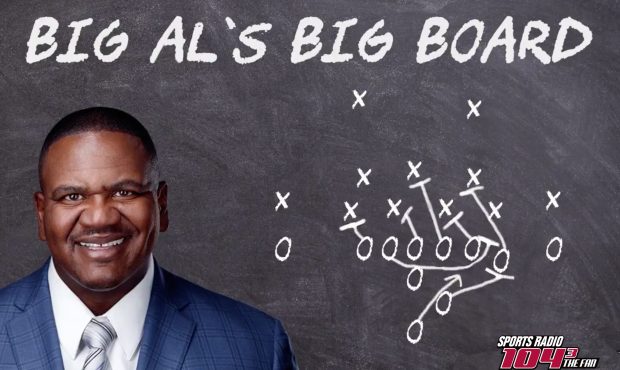 Big Al's Big Board of NFL Draft prospects....