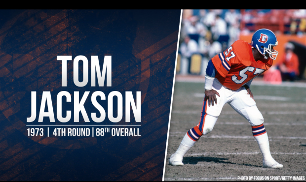 Linebacker Tom Jackson is Sports Radio 104.3 The Fan’s No. 10 draft pick in Denver Broncos histor...