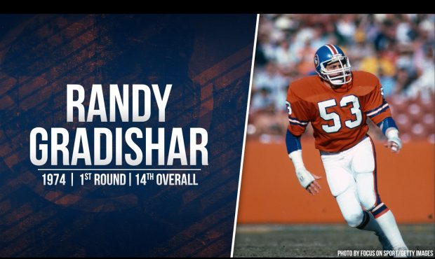 A first-round pick (14th overall) in the 1974 draft, linebacker Randy Gradishar is Sports Radio 104...