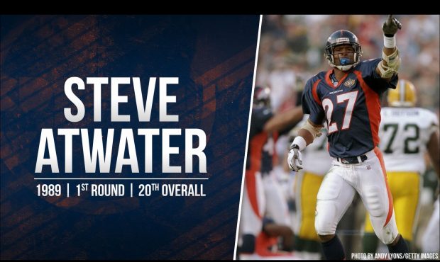 Drafted in the first round (20th overall) of the 1989 NFL Draft, safety Steve Atwater is No. 4 on T...