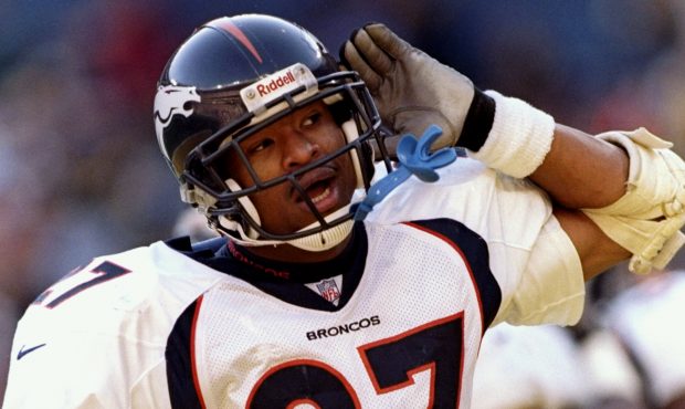 11 Jan 1998: Defensive back Steve Atwater of the Denver Broncos stands on the field during a playof...