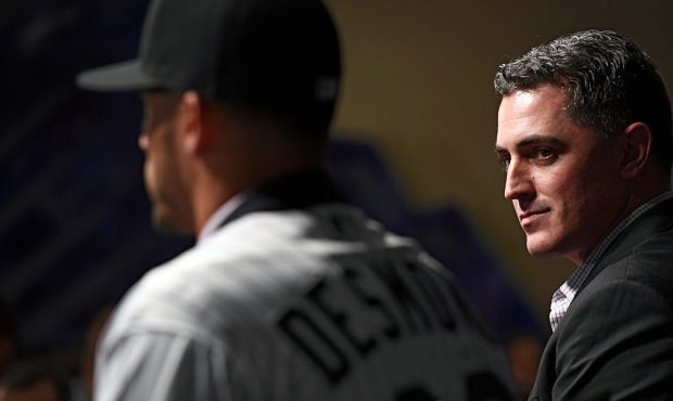 Colorado Rockies agree to a five-year contract with infielder/outfielder Ian Desmond as Rockies GM ...
