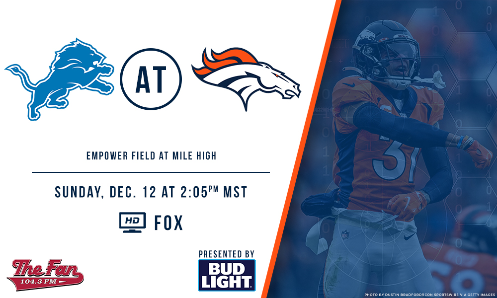 Week 14 – Broncos vs. Lions
