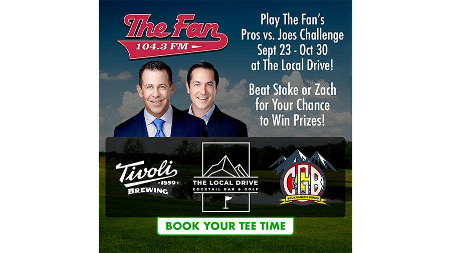 Play The Fan's Pros vs. Joes challenge Sept 23 - Oct 30 at The Local Drive! Beat Stoke or Zach for ...