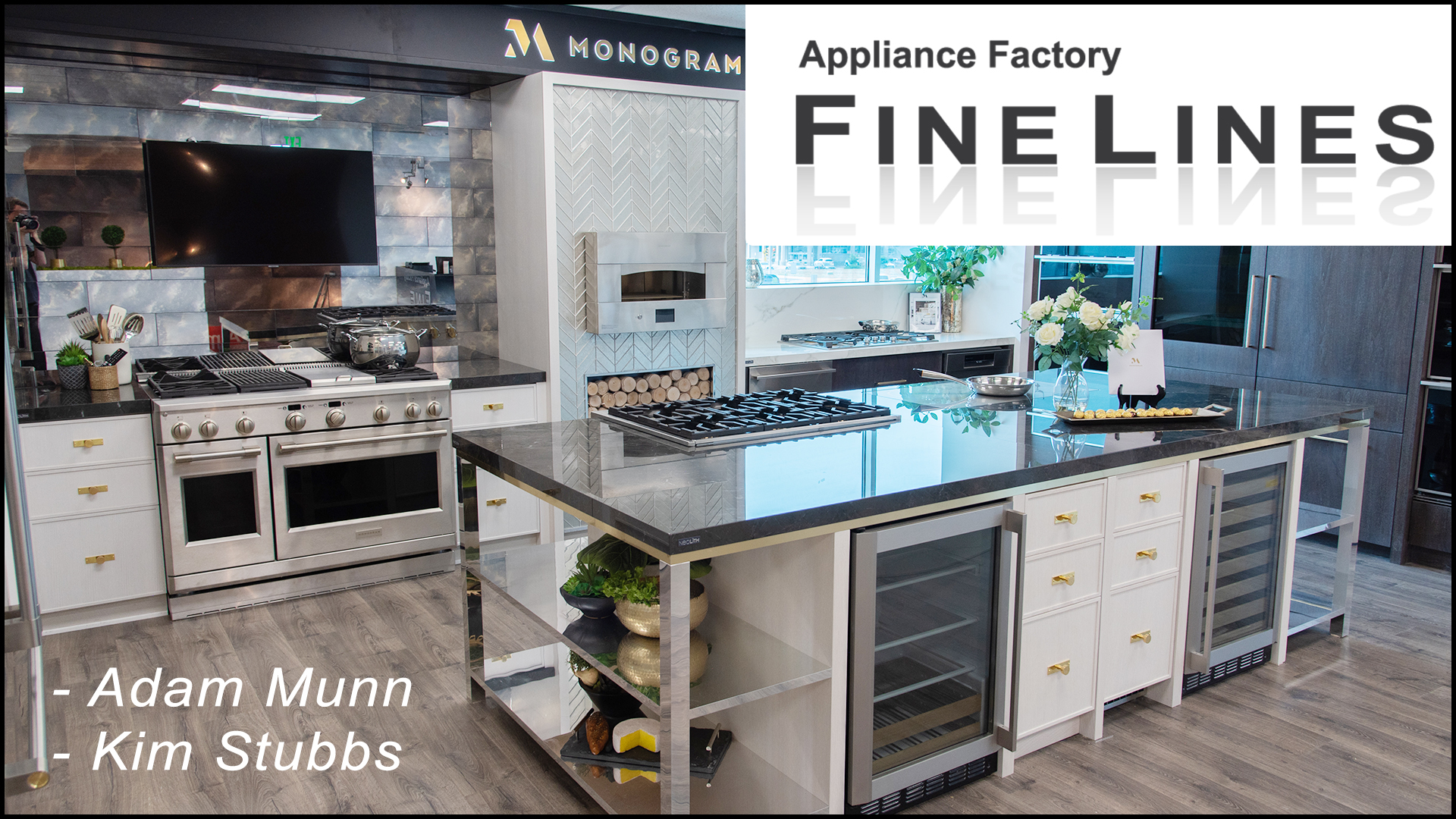 Adam Munn & Kim Stubbs from Appliance Factory Fine Lines